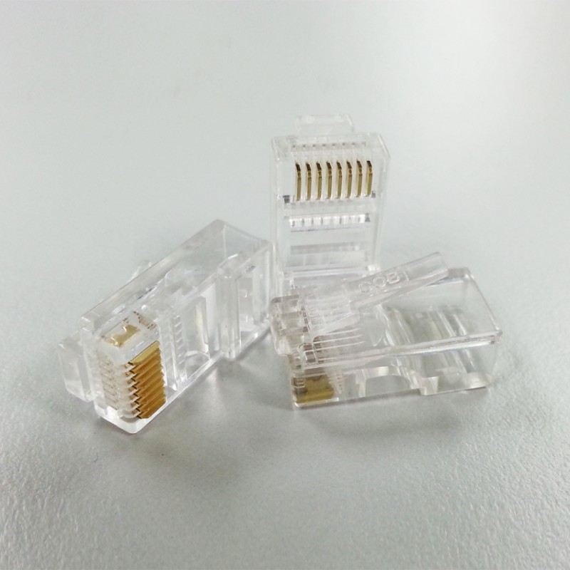  Network Connector: RJ45 Head Plug x 10  